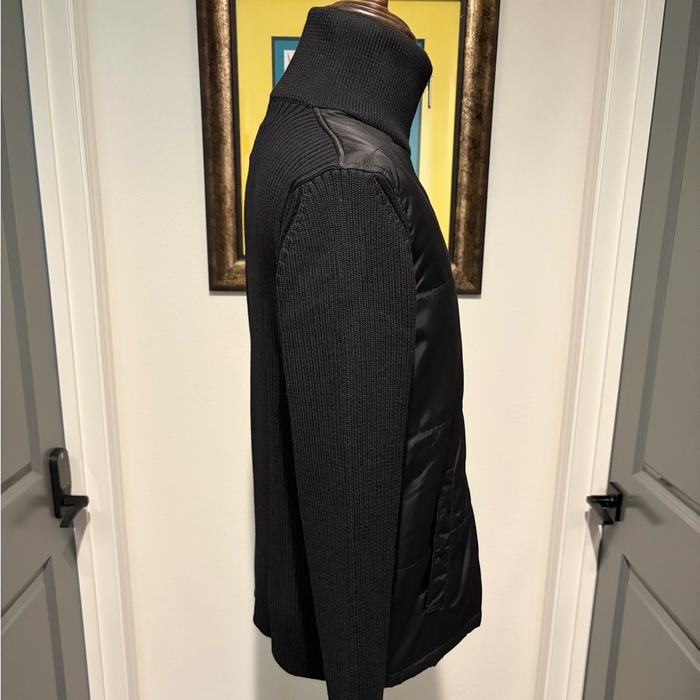 Authentic Prada Mens Black Puffer Sweater Jacket - NWT - Picture 2 of 11